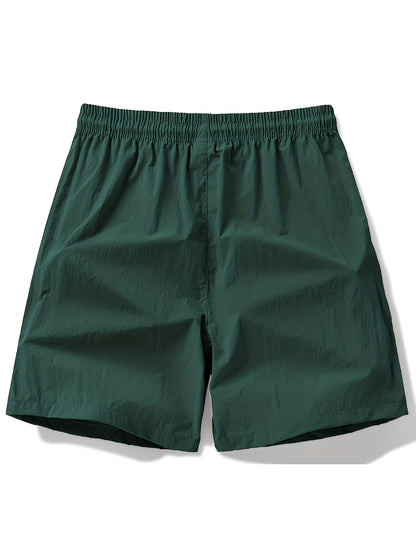 Comfortabele Actieve Shorts Voor Heren Met Elastische Taille En Trekkoord