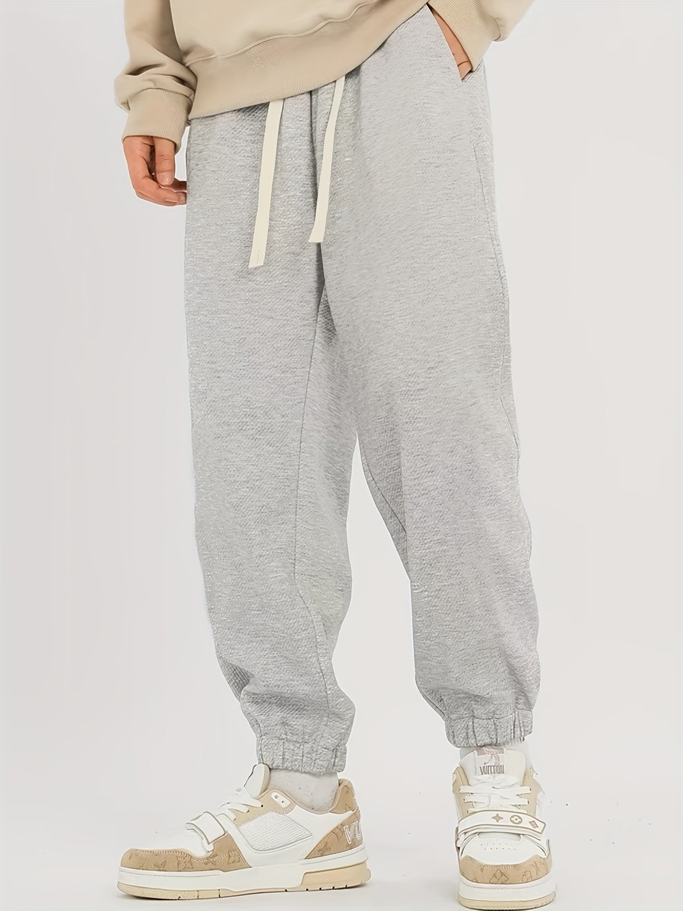 1 Stuk/2 Stuks Grote Maten Heren Sweatpants