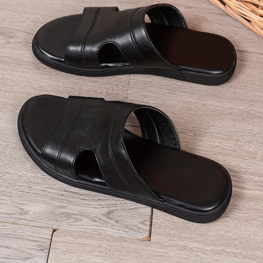 English Mode-slippers Voor Heren Met Open Teen, Slijtvaste Antislip-strandschoenen