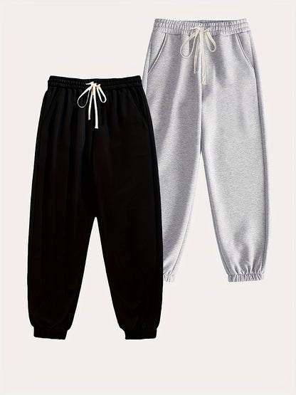 1 Stuk/2 Stuks Grote Maten Heren Sweatpants