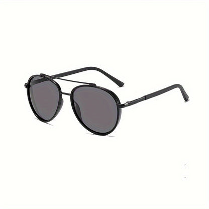 Retro Premium Cool Ovale Gepolariseerde Fashion Zonnebril, Aviator Stijl