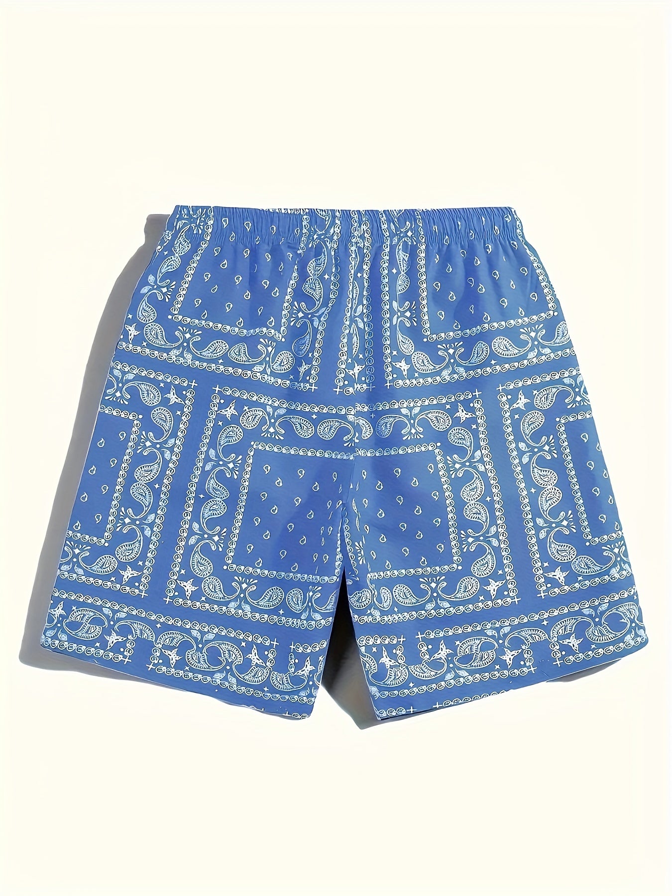 Heren Casual Paisley Patroon Actieve Korte Broek