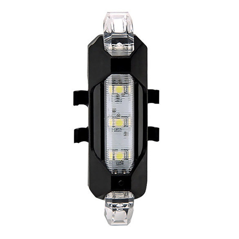 Oplaadbaar USB LED-fietsachterlicht - 4 knippermodi