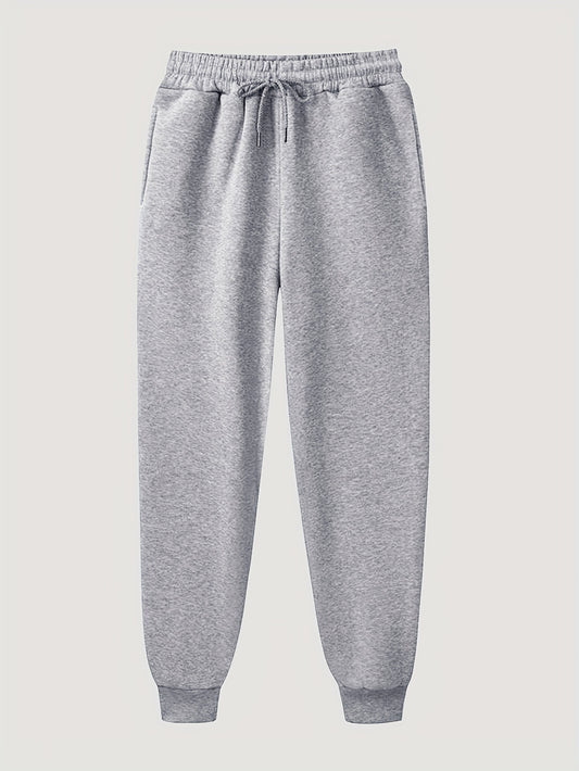 Stevige Heren Sweatpants Met Trekkoord En Zakken Voor Lente, Zomer En Herfst, Om Te Rennen En Joggen