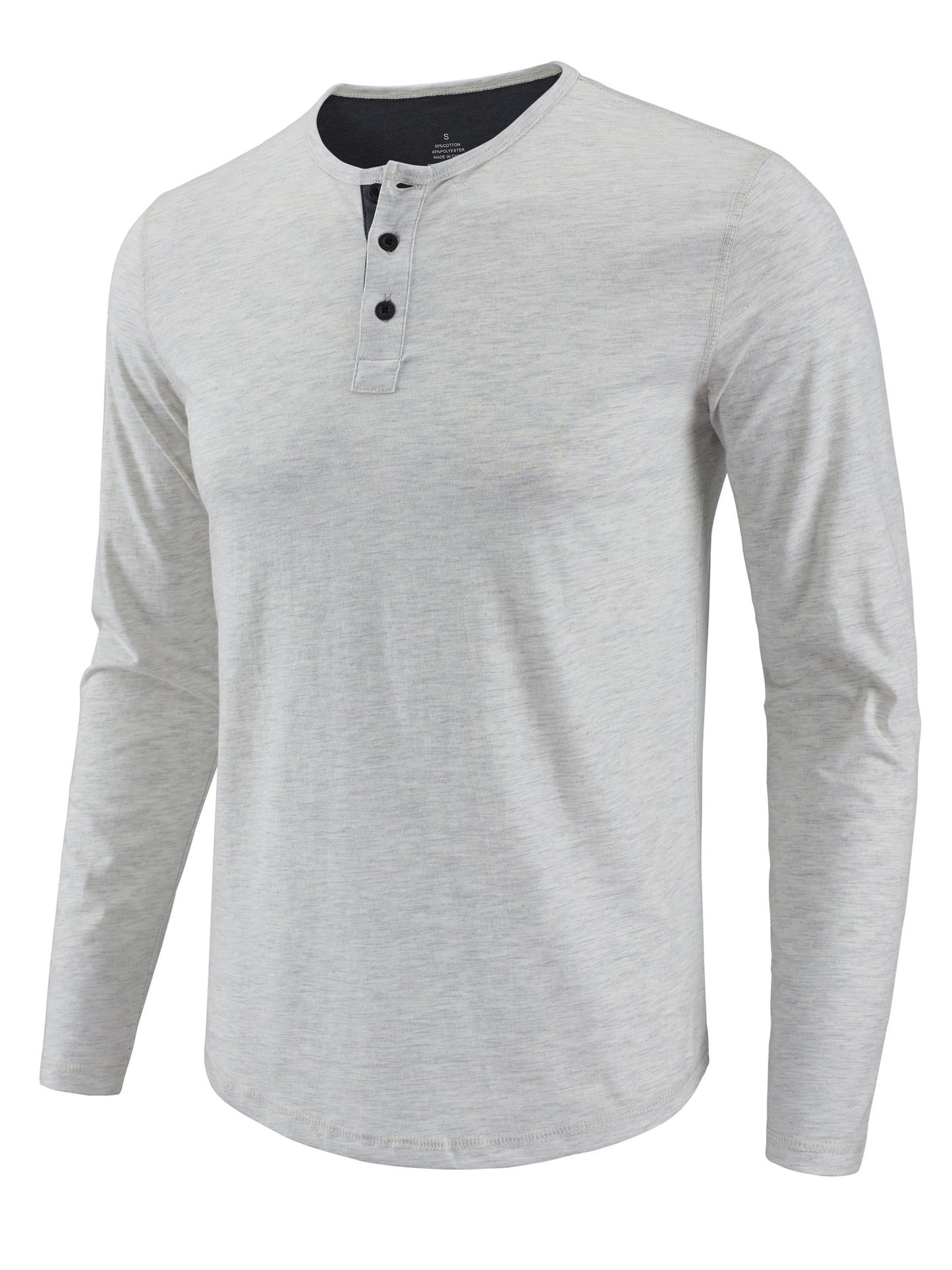 Effen Overhemd Voor Heren, Casual Ademend T-shirt