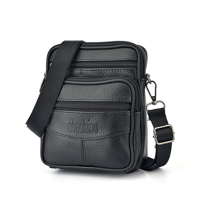 Heren nieuwe lederen crossbody tas