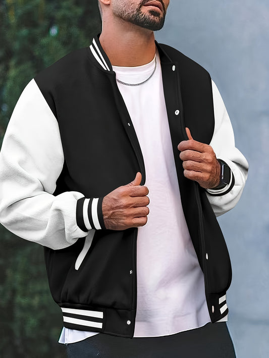 Klassieke Varsity-jas, Heren Casual Baseball-jack