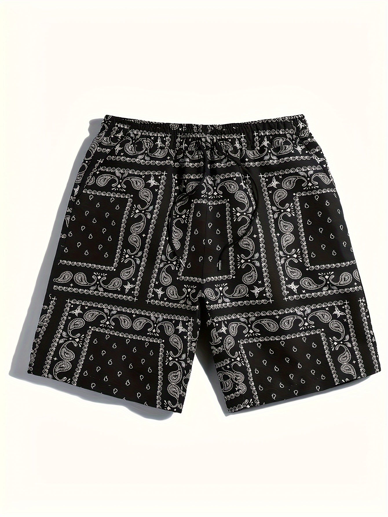 Heren Casual Paisley Patroon Actieve Korte Broek