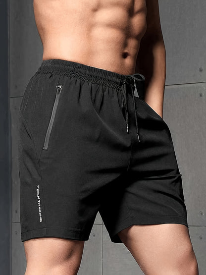 Heren Shorts Met Ademend Materiaal En Ritszakken