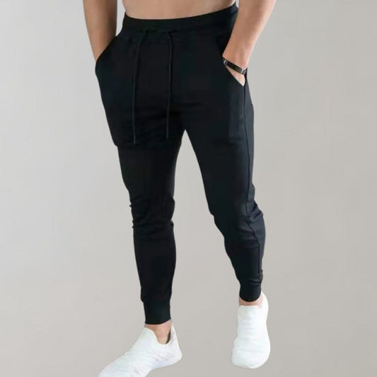 Mika | Slim fit heren joggingbroek met ademend stretchmateriaal