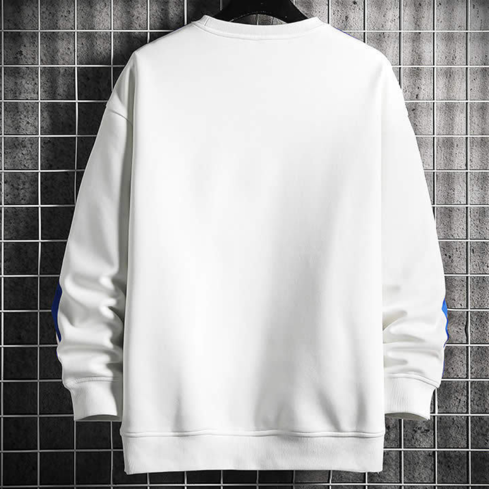 Ramon - Modern en stijlvol heren sweatshirt met retro accenten