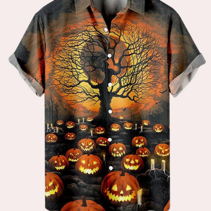 Casper Halloween T-Shirt voor Heren