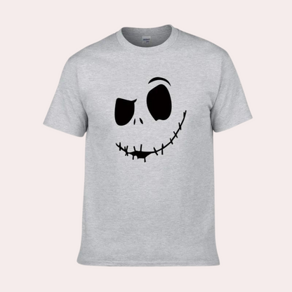 Lars - Comfortabel Halloween T-shirt voor Heren