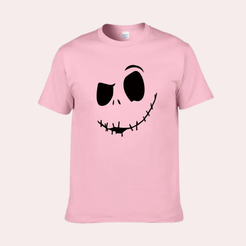 Lars - Comfortabel Halloween T-shirt voor Heren