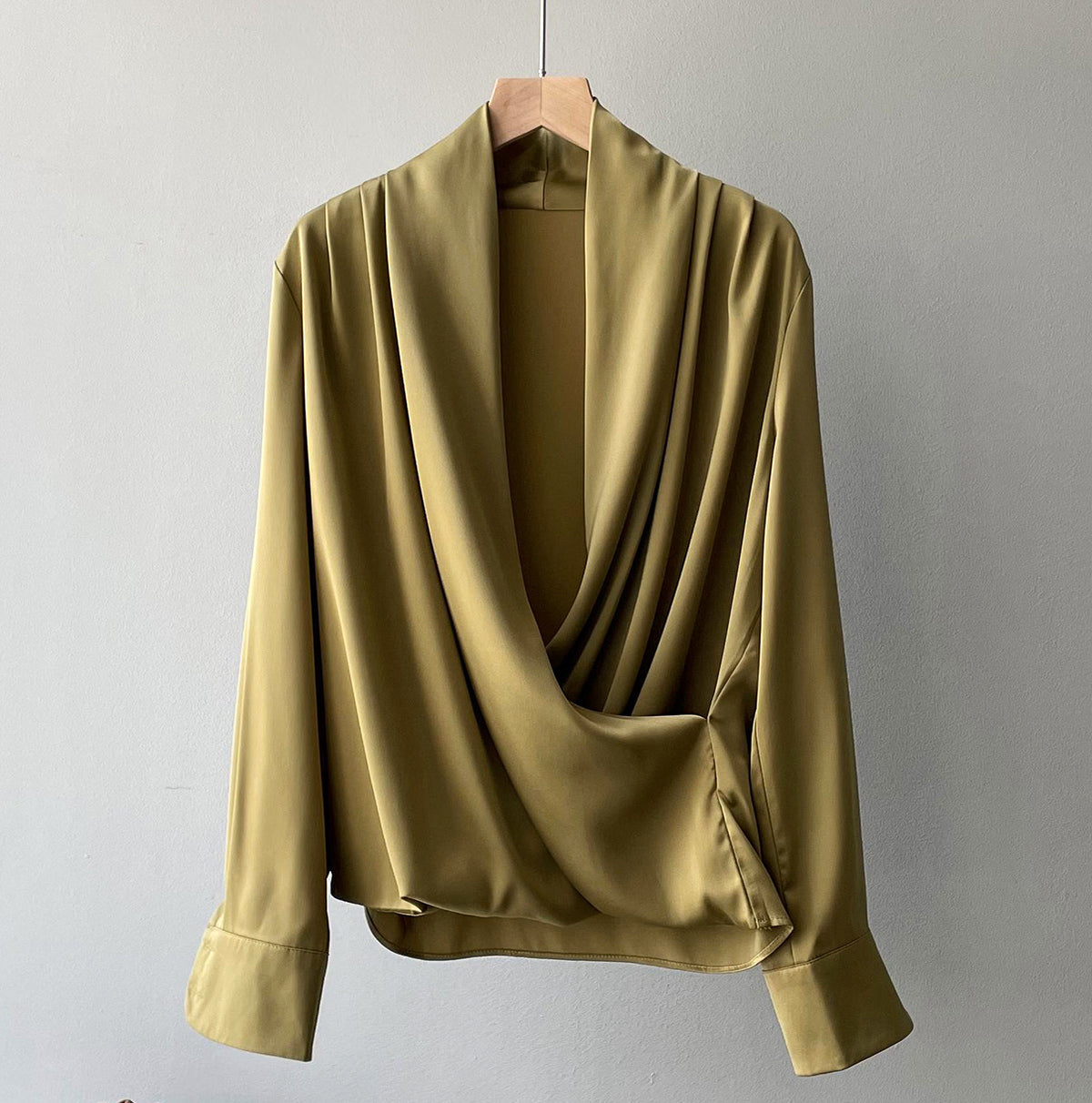 Anouk - Luxe Satijnen Blouse voor Dames