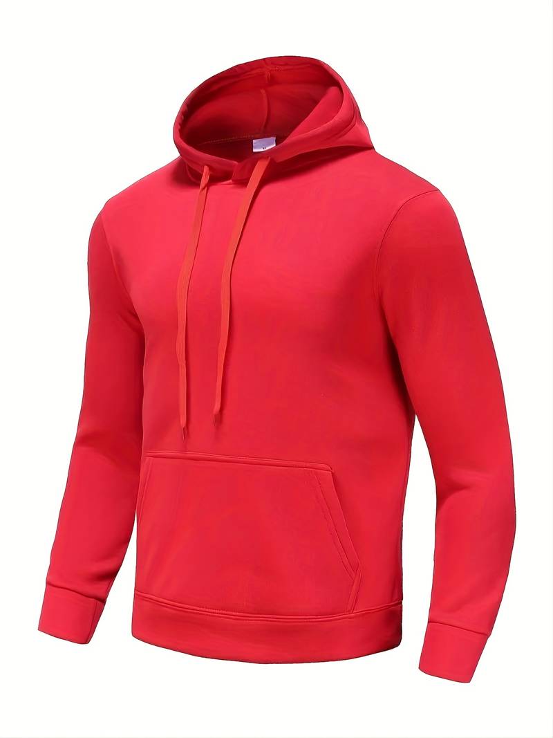 Effen hoodies voor heren