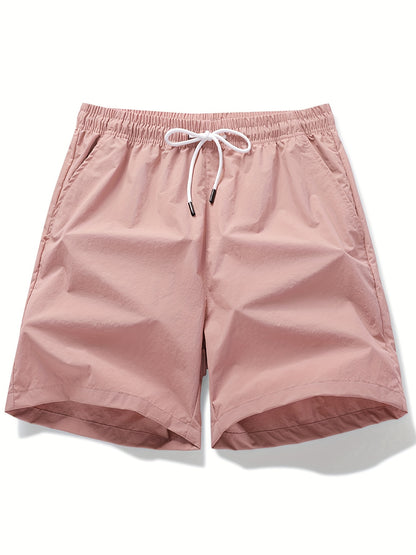 Comfortabele Actieve Shorts Voor Heren Met Elastische Taille En Trekkoord