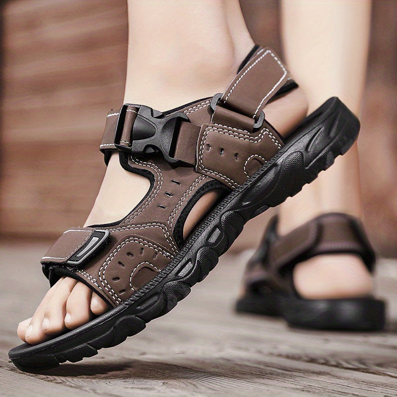 Herensandalen, casual antislipschoenen